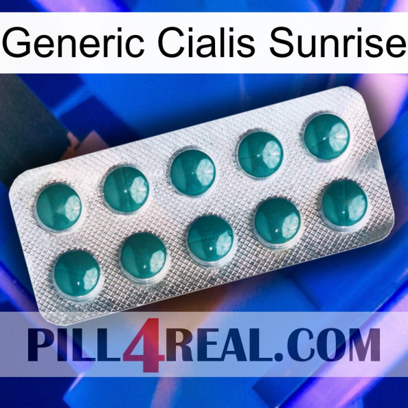 Generic Cialis Sunrise dapoxetine1